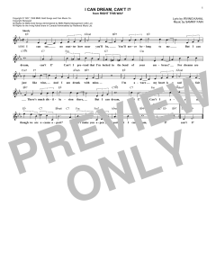 I Can Dream, Can't I? von Sammy Fain (Download) 