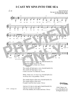 I Cast My Sins Into The Sea (Download) 