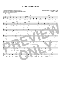 I Come To The Cross von Bill Batstone (Download) 