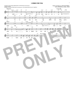 I Cried For You von Abe Lyman (Download) 