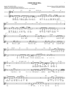 I Know Him So Well von Benny Andersson (Download) 