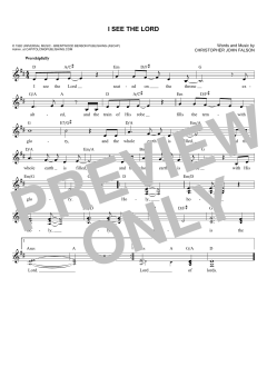 I See The Lord von Christopher John Falson (Download) 