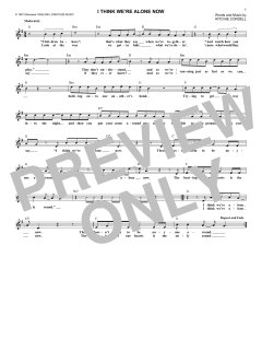 I Think We're Alone Now von Tiffany (Download) 