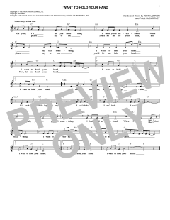 I Want To Hold Your Hand von The Beatles (Download) 