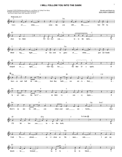 I Will Follow You Into The Dark von Death Cab For Cutie (Download) 