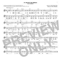 If I Ruled The World von Cyril Ornadel (Download) 