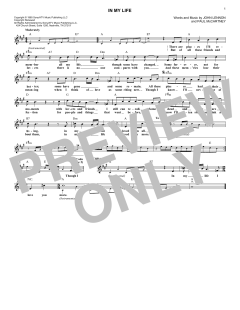 In My Life von The Beatles (Download) 