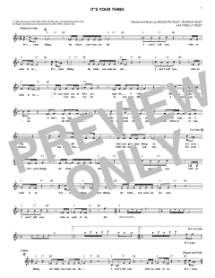 It's Your Thing von The Isley Brothers (Download) 