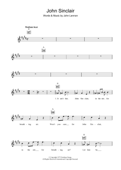 John Sinclair von John Lennon (Download) 