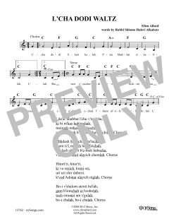 L'cha Dodi Waltz (Download) 