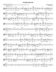 Leather And Lace von Stevie Nicks (Download) 