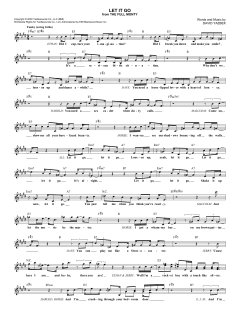 Let It Go von David Yazbek (Download) 