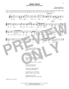Lining Track von Lead Belly (Download) 