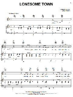 Lonesome Town von Ricky Nelson (Download) 