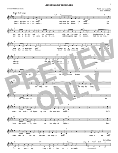 Longfellow Serenade von Neil Diamond (Download) 