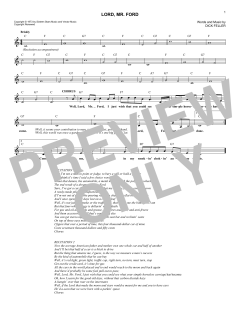 Lord Mr. Ford von Jerry Reed (Download) 