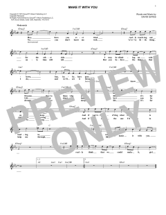 Make It With You von Bread (Download) 