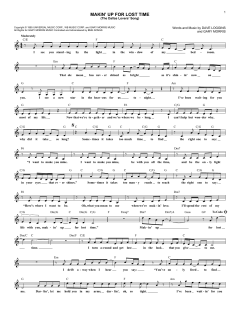 Makin' Up For Lost Time von Dave Loggins (Download) 