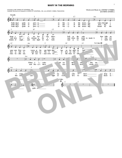 Mary In The Morning von Al Martino (Download) 