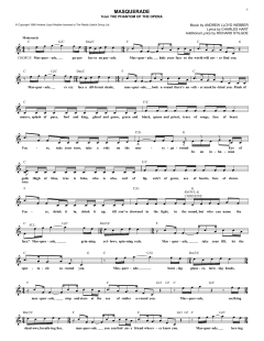 Masquerade von Andrew Lloyd Webber (Download) 