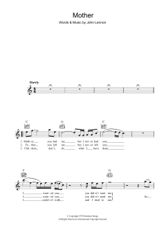 Mother von John Lennon (Download) 