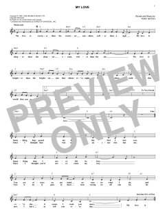 My Love von Sonny James (Download) 