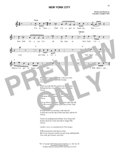 New York City von Lead Belly (Download) 