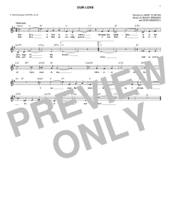 Our Love von Buddy Bernier (Download) 