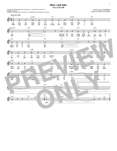 Real Live Girl von Cy Coleman (Download) 