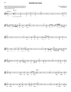 Redemption Song von Bob Marley (Download) 