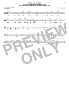 Say It With Music (Download) 