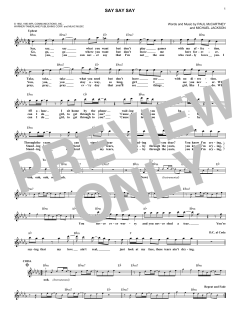 Say Say Say von Paul McCartney (Download) 