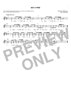 Set A Fire von Will Reagan (Download) 