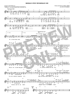 Should I Stay Or Should I Go von The Clash (Download) 
