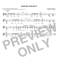 Show Me Your Ways von Hillsong (Download) 