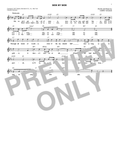Side By Side von Patsy Cline (Download) 