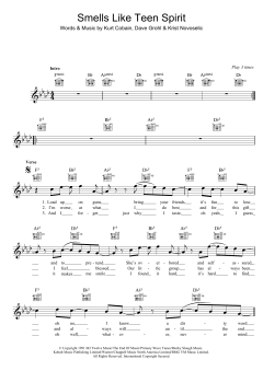 Smells Like Teen Spirit von Nirvana (Download) 
