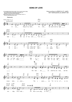 Song Of Love von Rebecca St. James (Download) 
