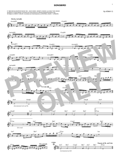 Songbird von Kenny G (Download) 