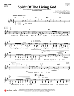 Spirit of the Living God von Dan Galbraith (Download) 