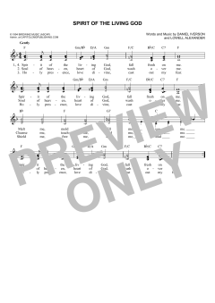 Spirit Of The Living God von Lowell Alexander (Download) 
