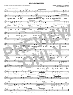 Starlight Express von Richard Stilgoe (Download) 
