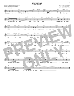 Stay With Me von David Zippel (Download) 