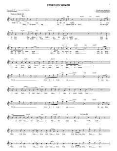 Sweet City Woman von Richard Dodson (Download) 