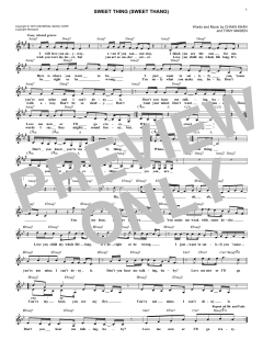 Sweet Thing von Mary J. Blige (Download) 