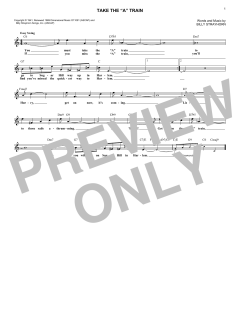 Take The "A" Train von Duke Ellington (Download) 