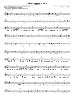 The Ad-Dressing Of Cats von Andrew Lloyd Webber (Download) 