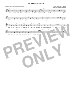 The Band Played On von Charles Ward (Download) 