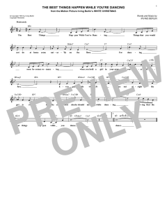 The Best Things Happen While You're Dancing von Irving Berlin (Download) 