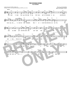 The Exodus Song von Ernest Gold (Download) 
